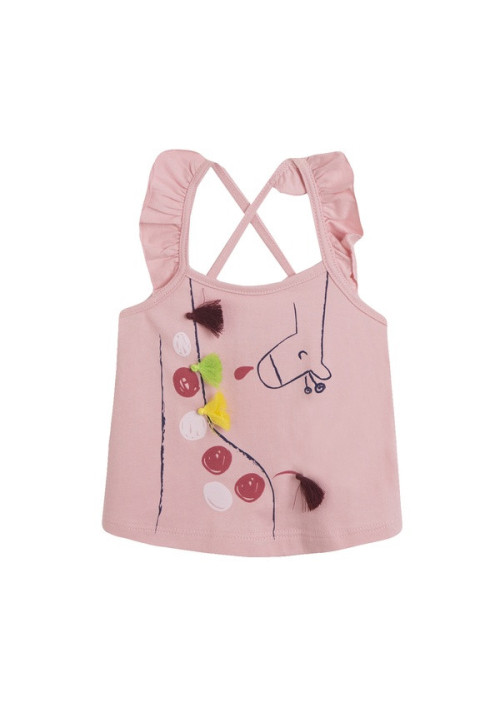 Camiseta Rosa Jirafa Newness