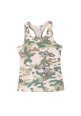 Camiseta tirantes camuflaje mariposas Newness