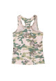 Camiseta tirantes camuflaje mariposas Newness