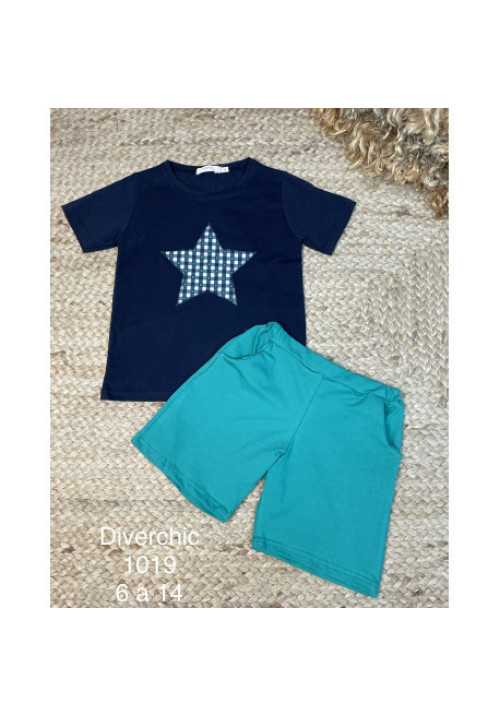 Conjunto Star Blue Diverchic